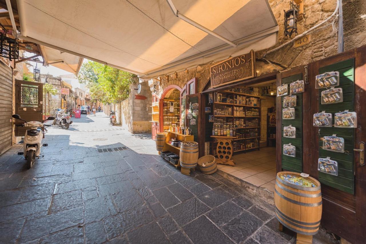 Centrale Apartment Old Town Rhodes City Esterno foto